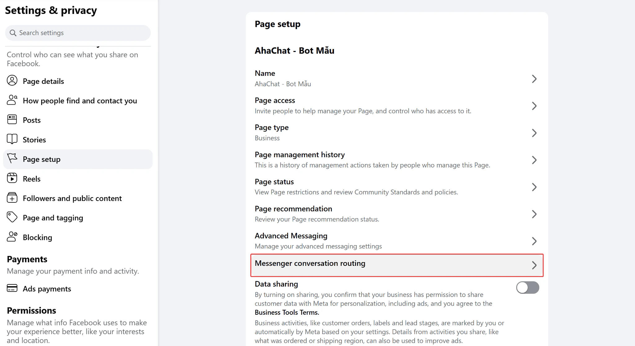 messenger_routing_settings