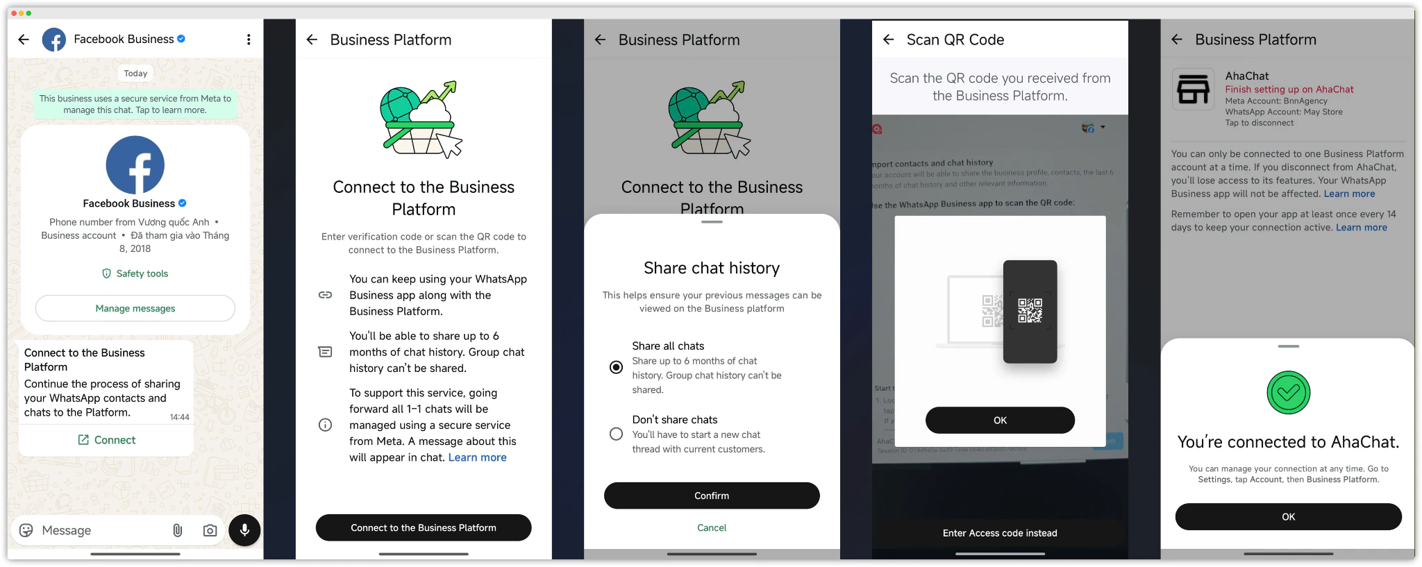 Create Bot Whatsapp Import Chat History Vi