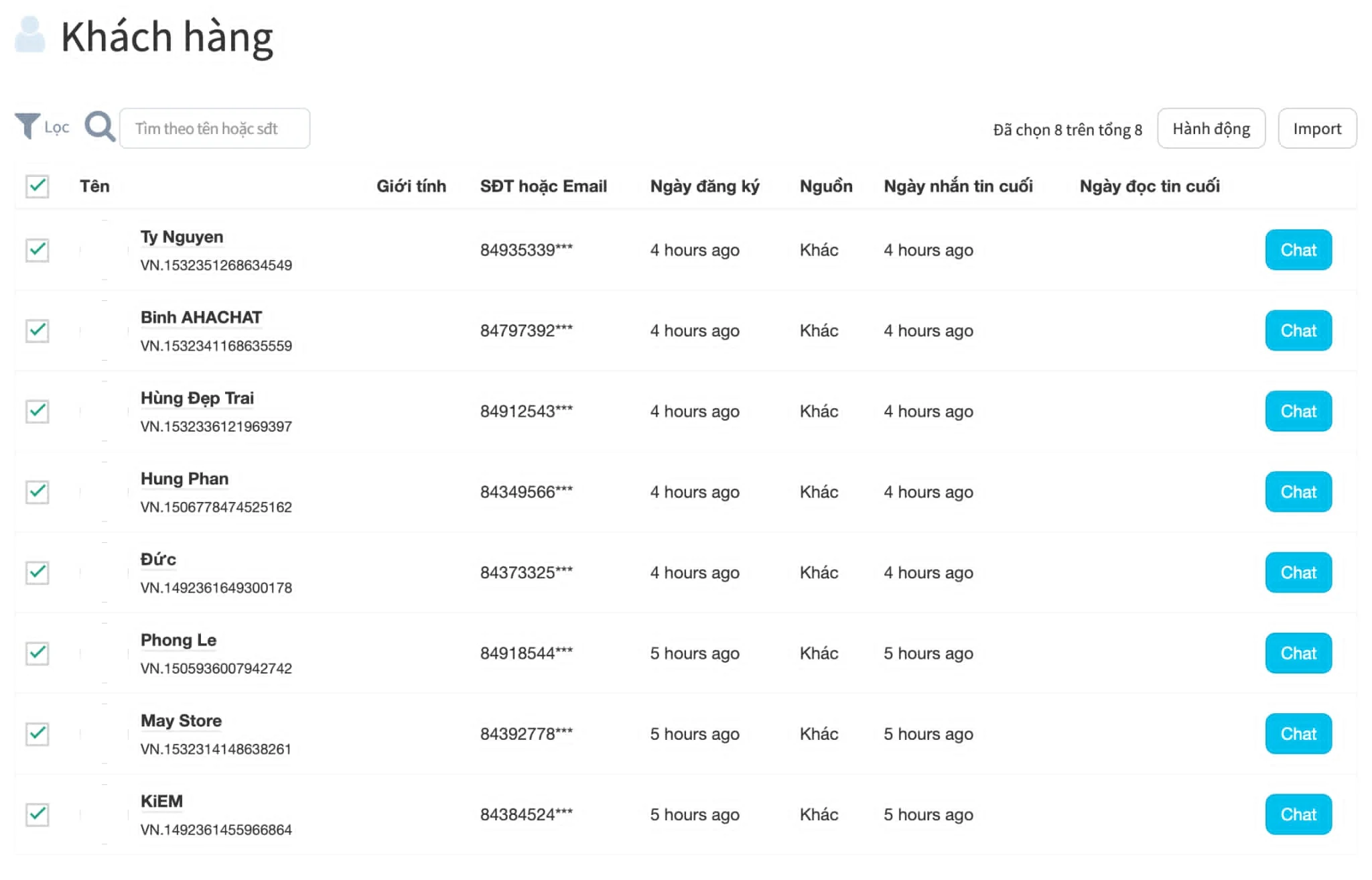Audient Dashboard