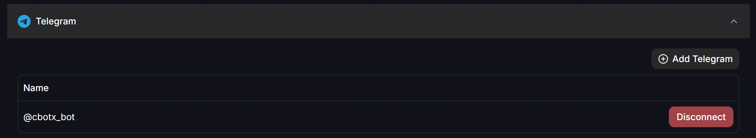 chatbotx_telegram_channel_connected_success