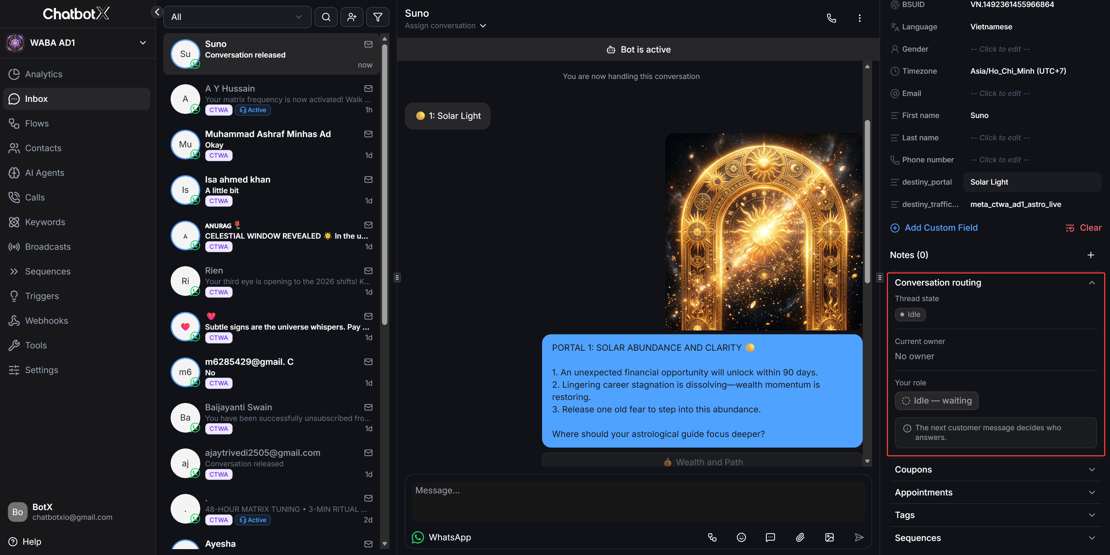 Whatsapp Inbox Idle Released