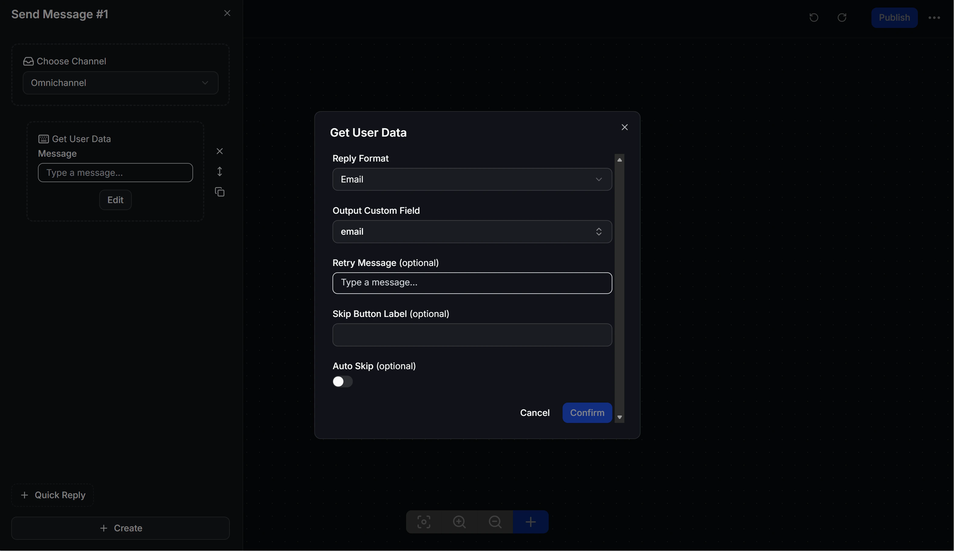 Get User Data block