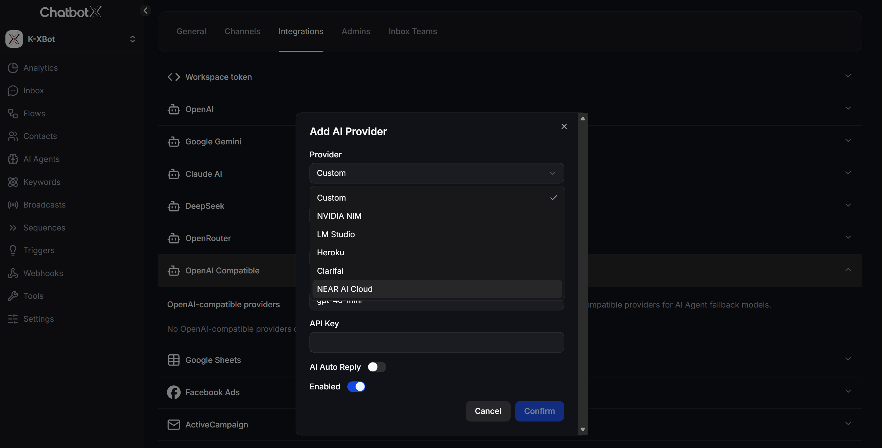 Openai Compatible Add Provider