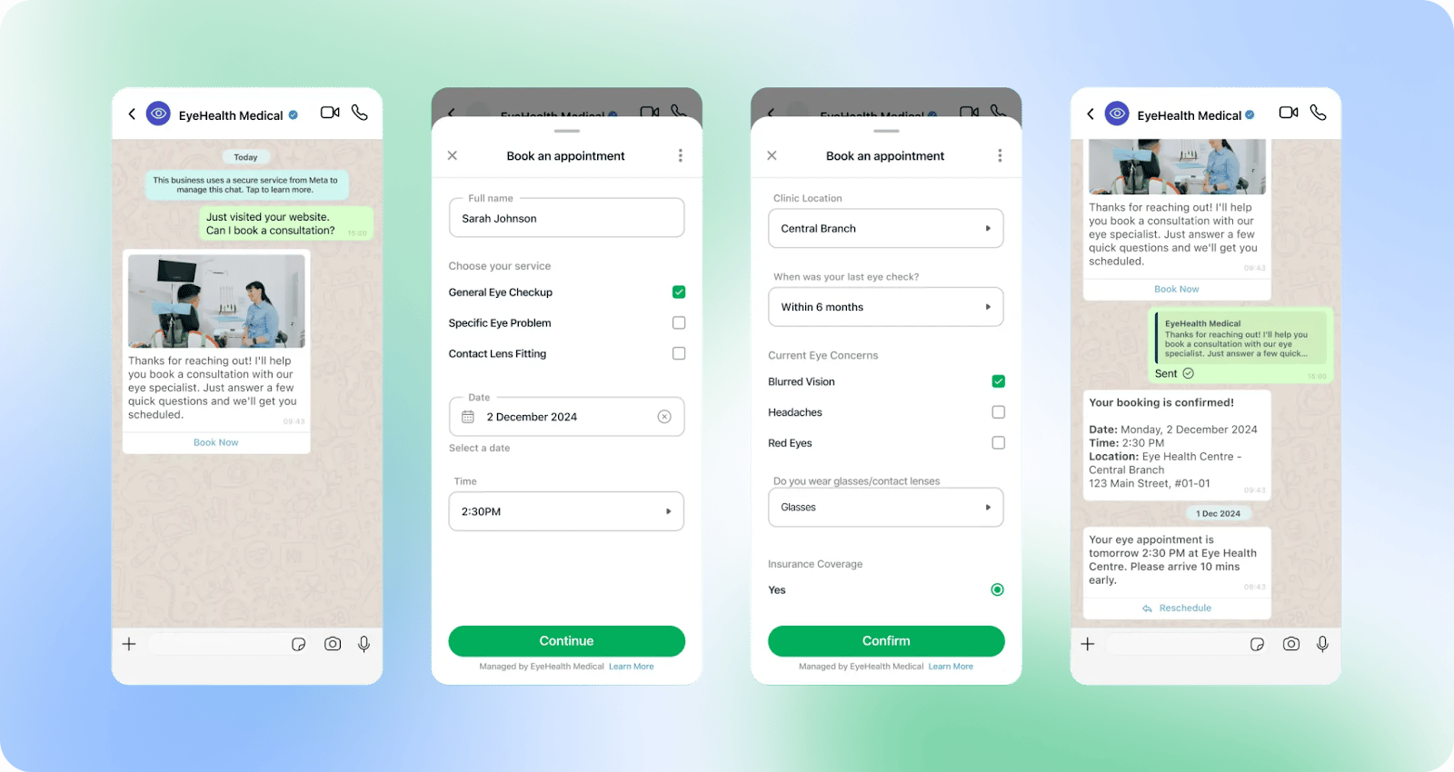 Whatsapp Flow Template Appointment