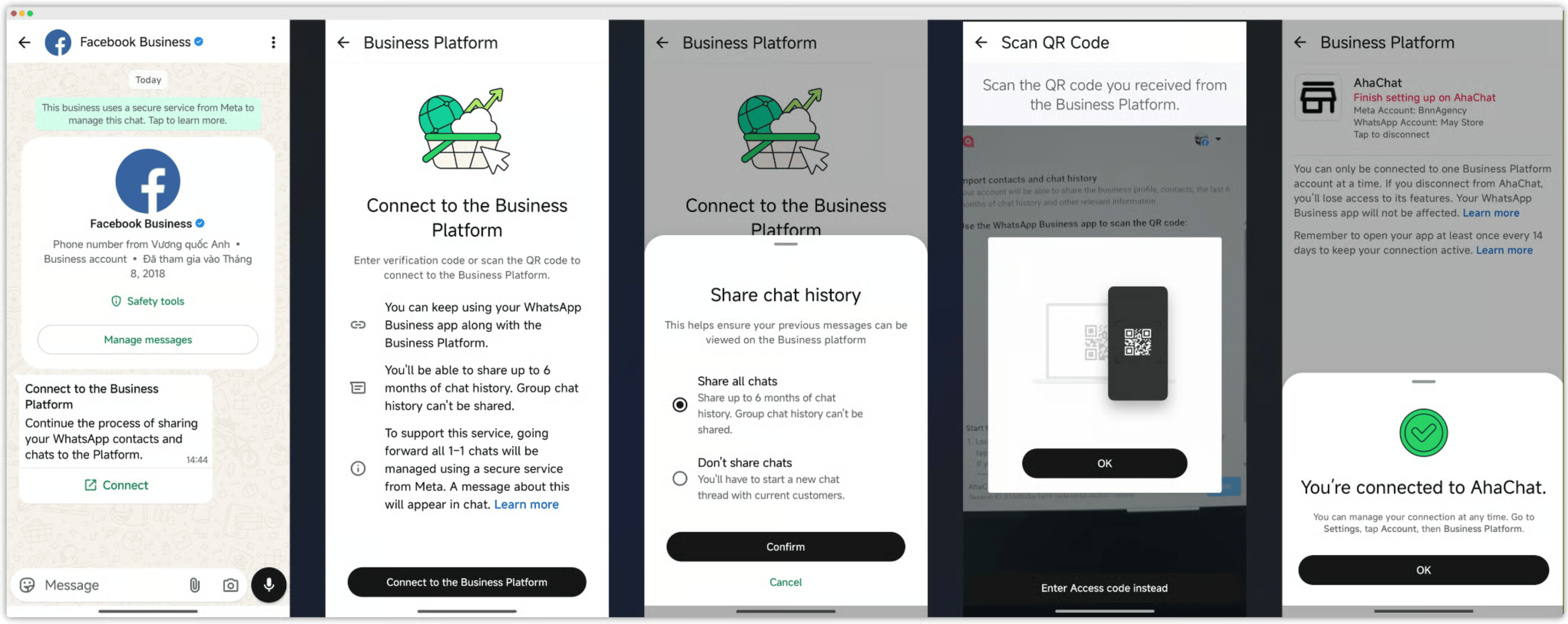 Whatsapp Coexistence Mobile Flow