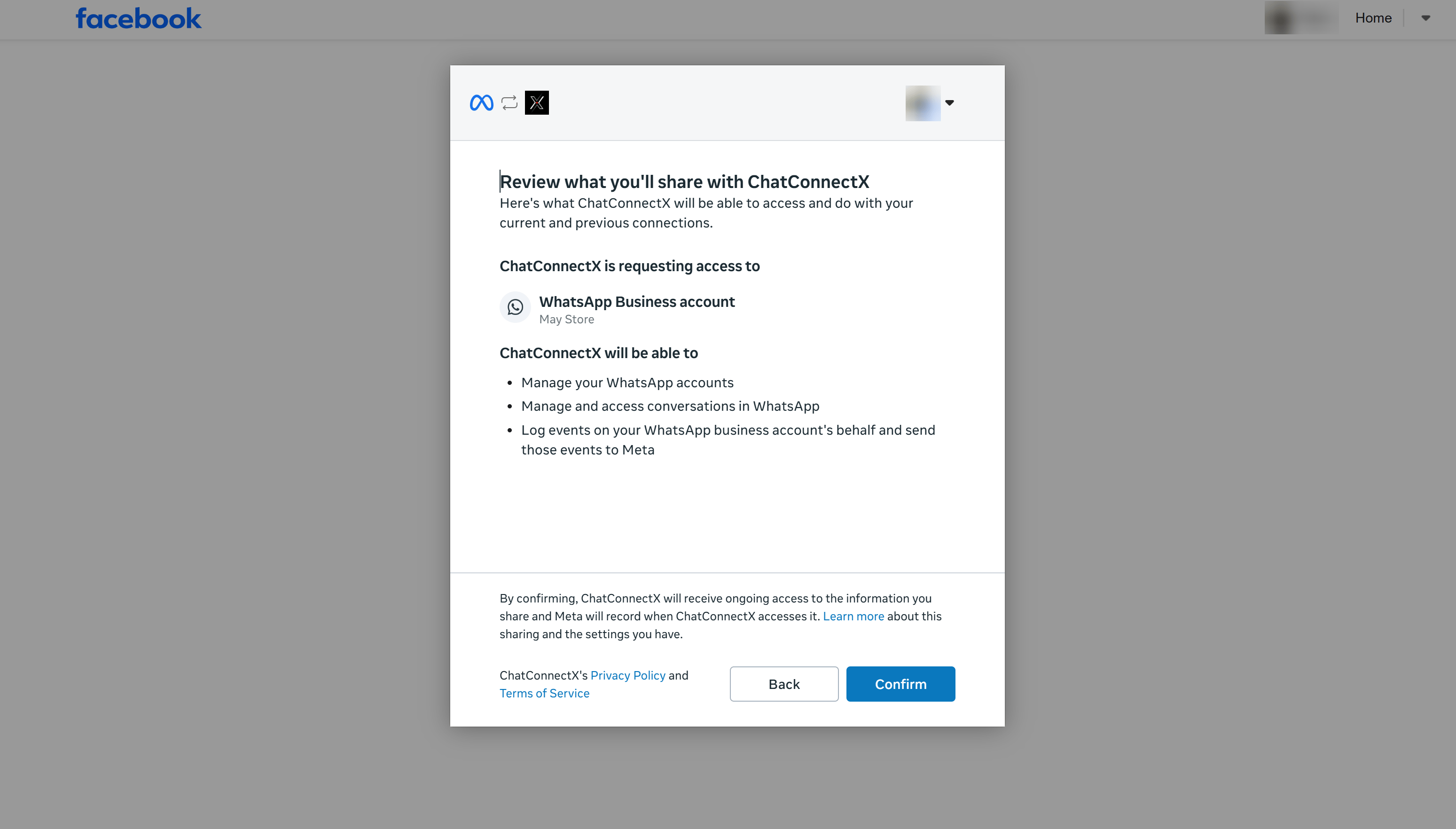 Whatsapp Coexistence Review Permissions
