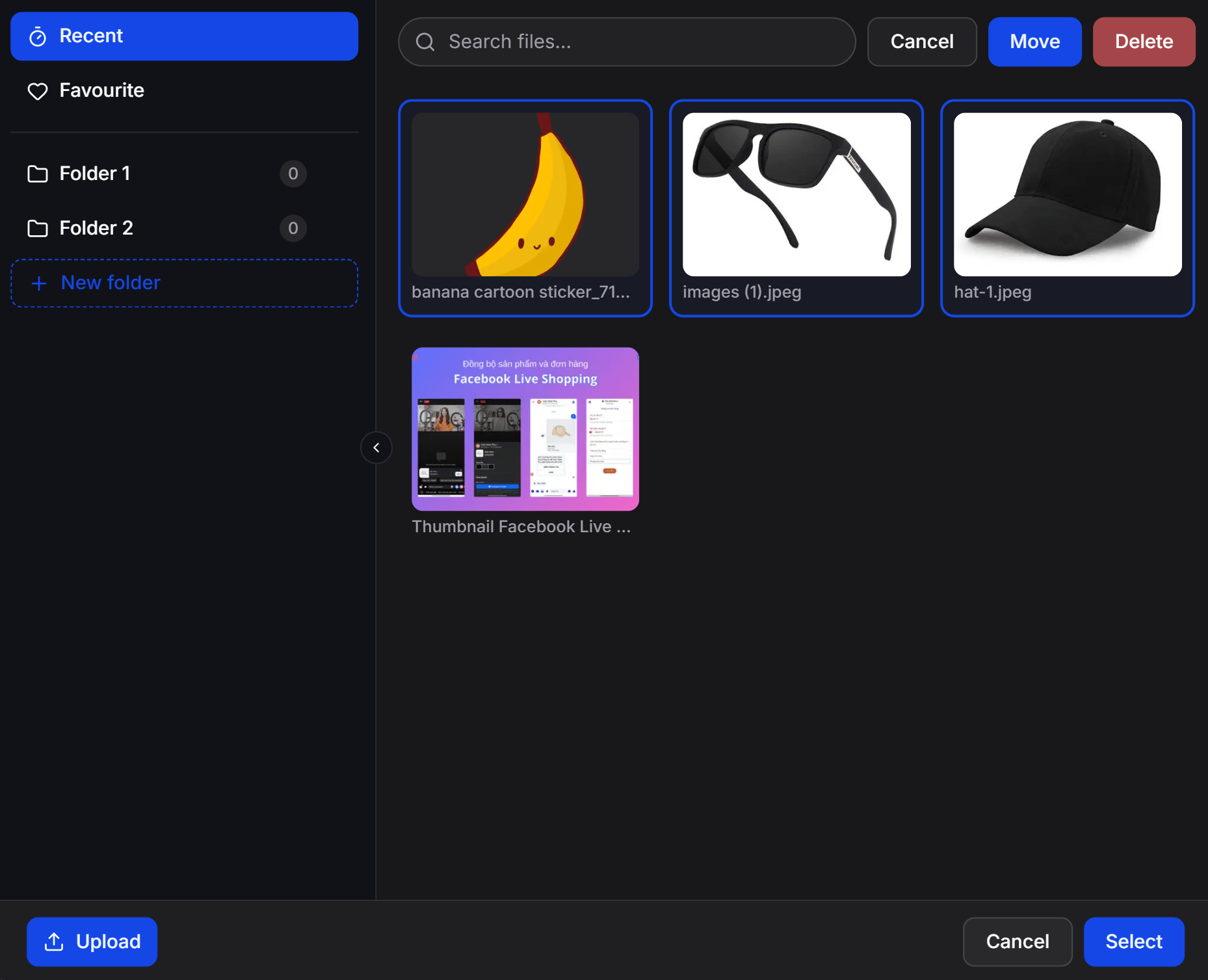 Media Library Bulk Select Mode