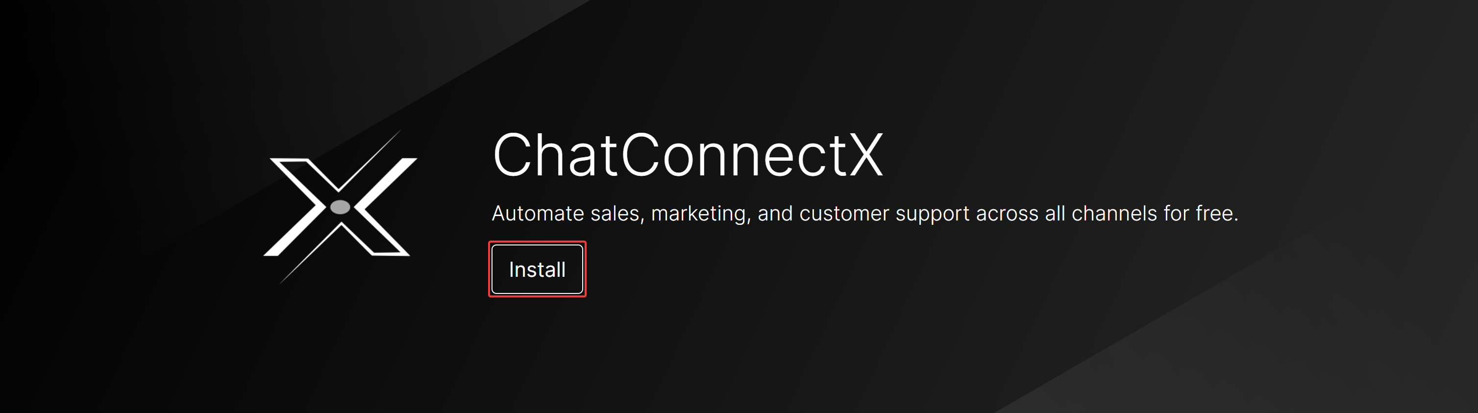 Install the ChatConnectX app in Make