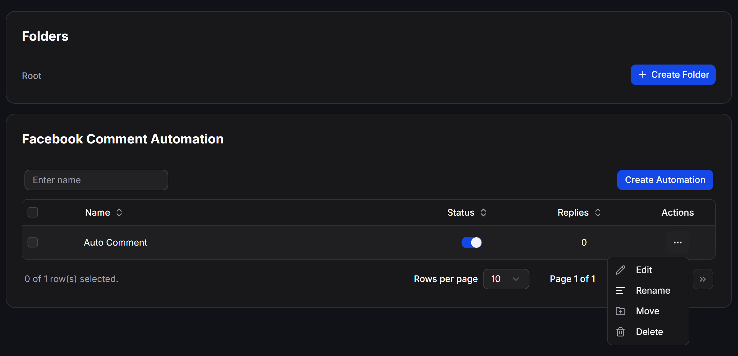 Chatbotx Facebook Comment Automation Actions