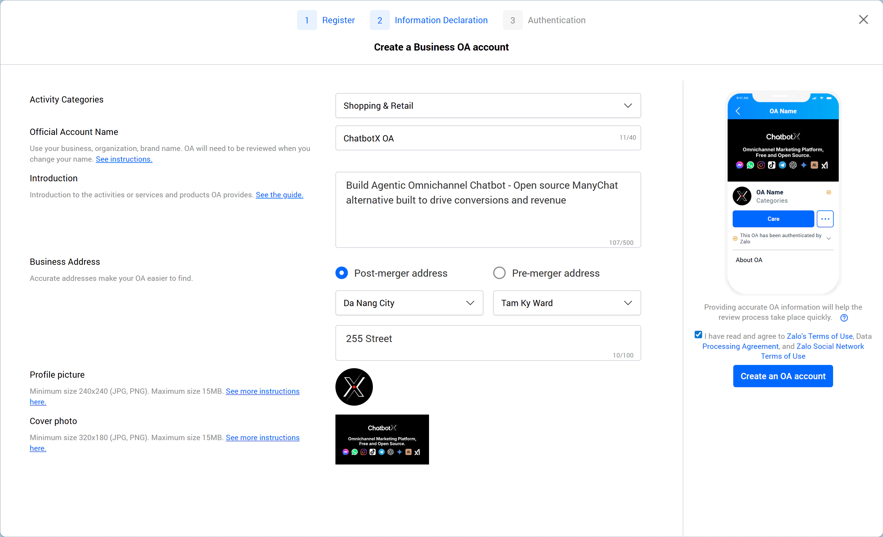 information_declaration_zalo_oa