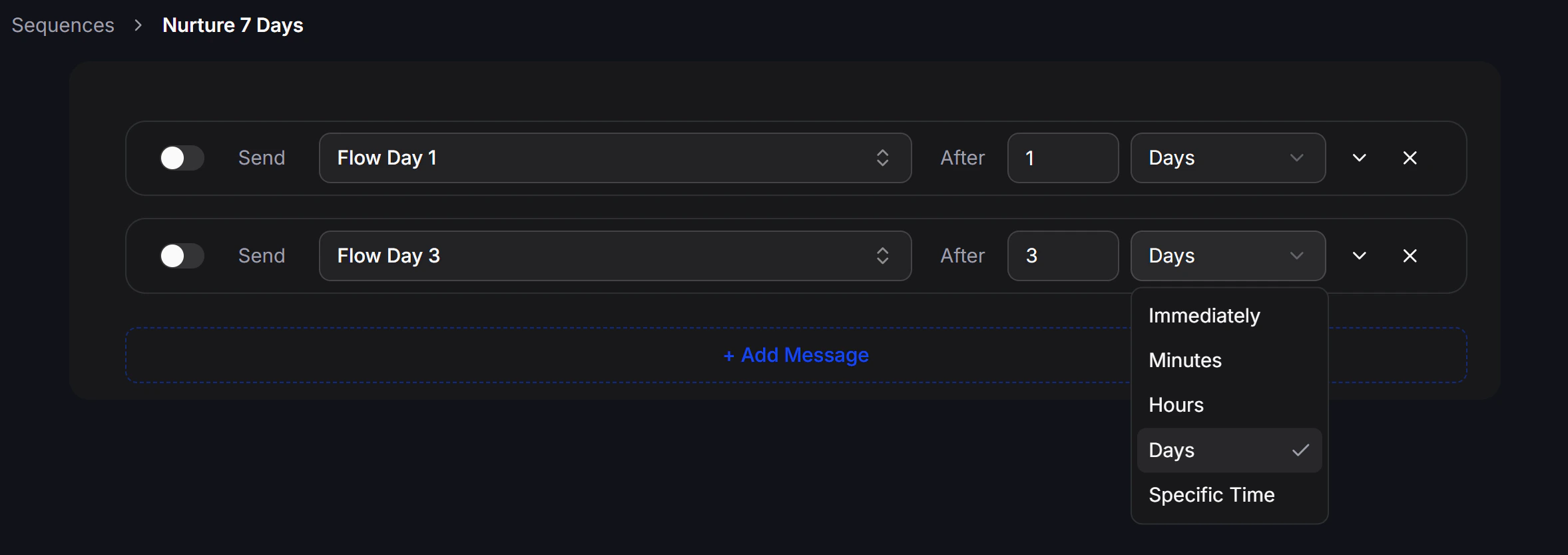sequence_schedule_setup