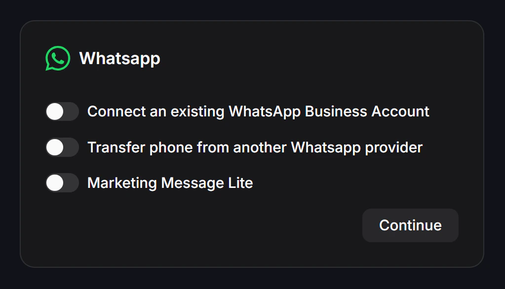 whatsapp_provider_selection