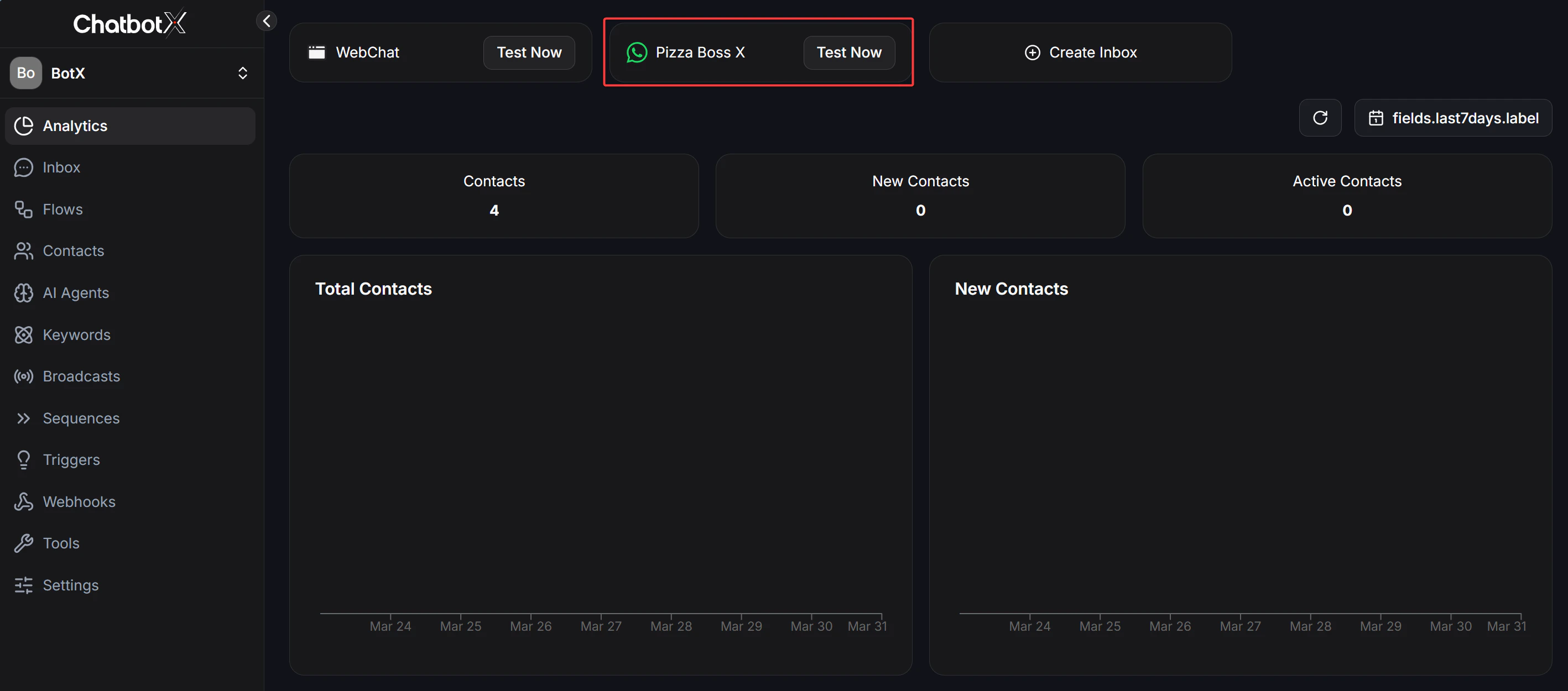 chatbotx_dashboard_whatsapp_channel_management_interface