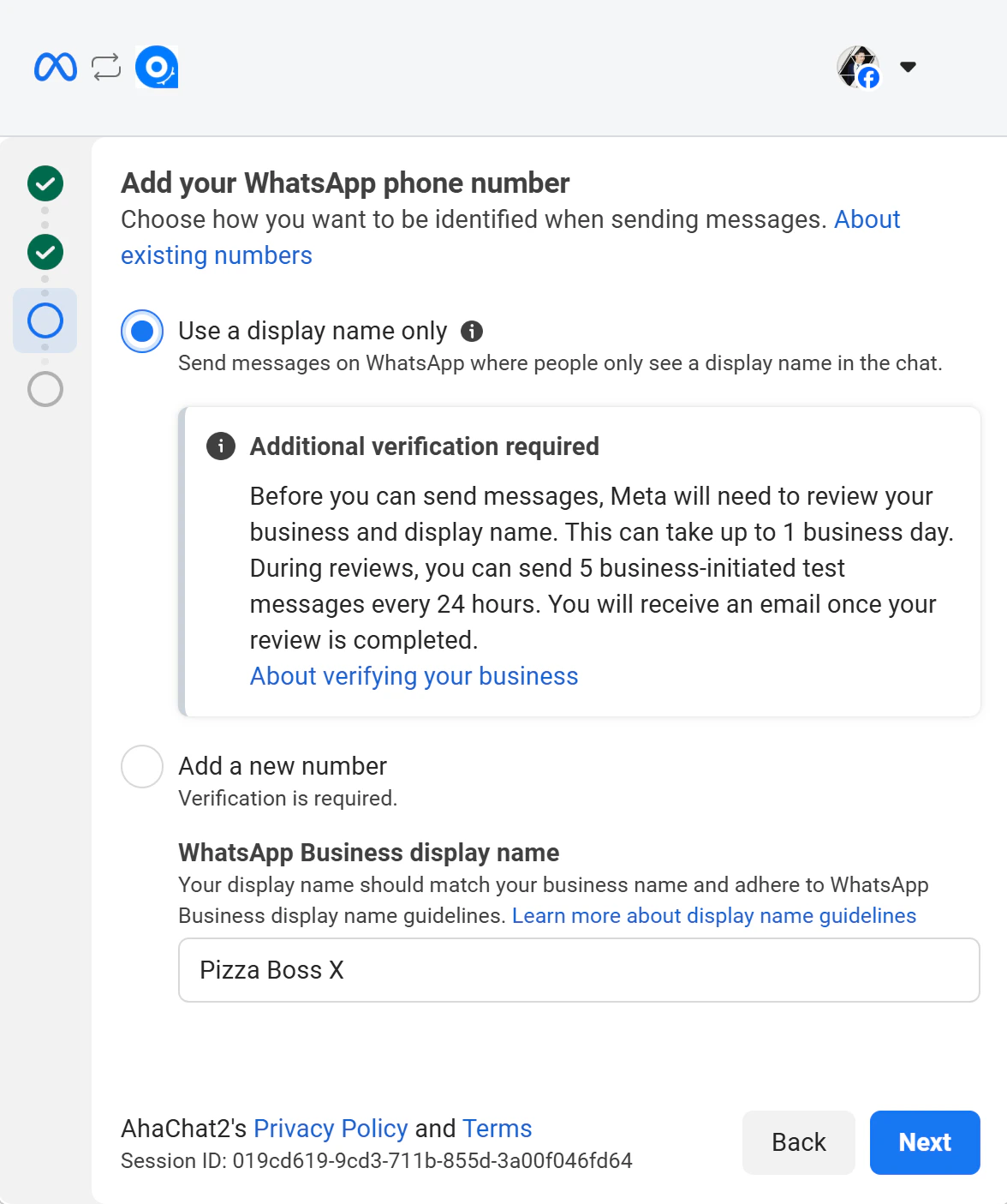whatsapp_add_phone_number_and_display_name_setup