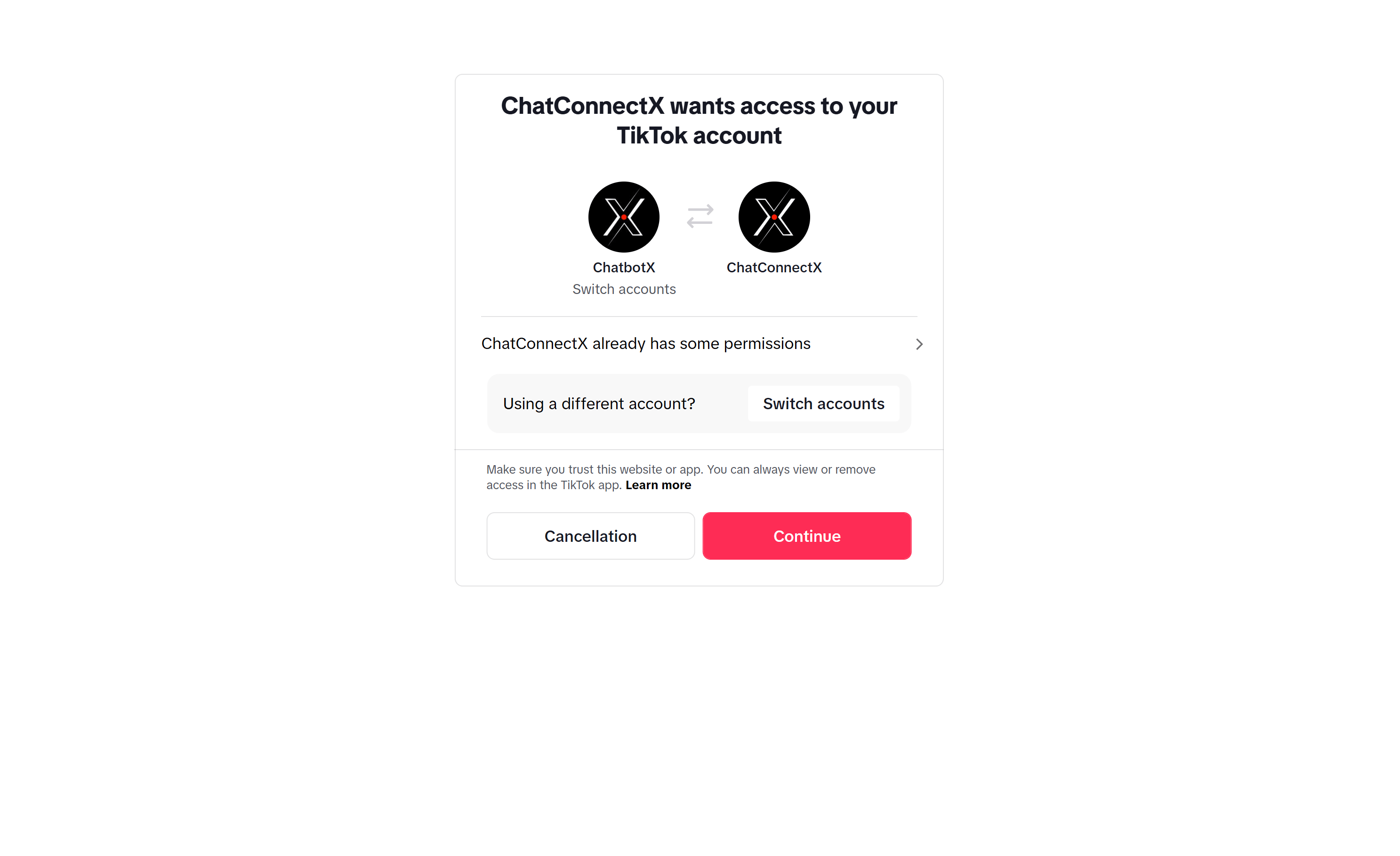 Tiktok Authorize Popup 1
