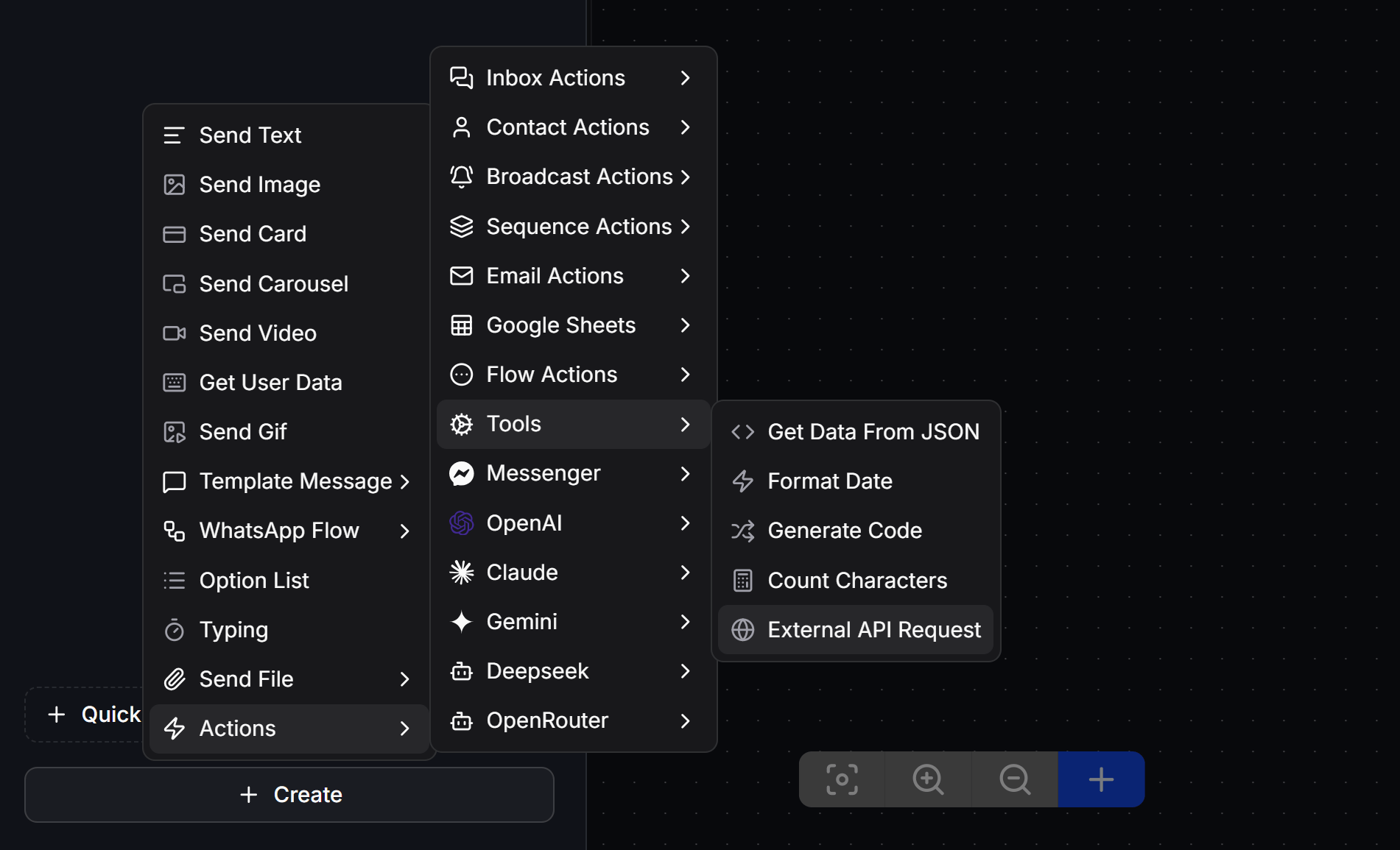 Flow Builder Actions Tools External Api Request