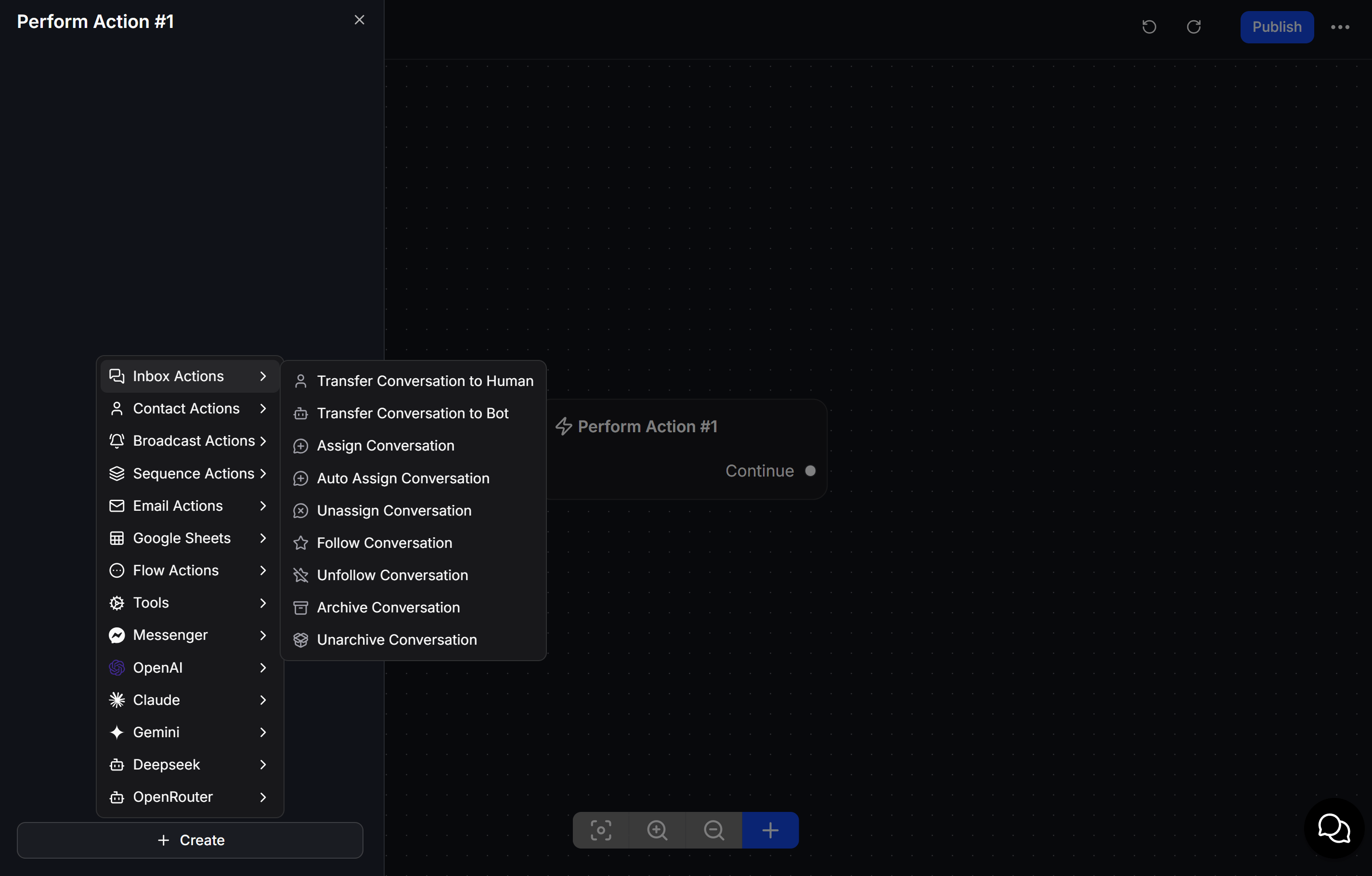 Chatbotx Content Blocks Actions