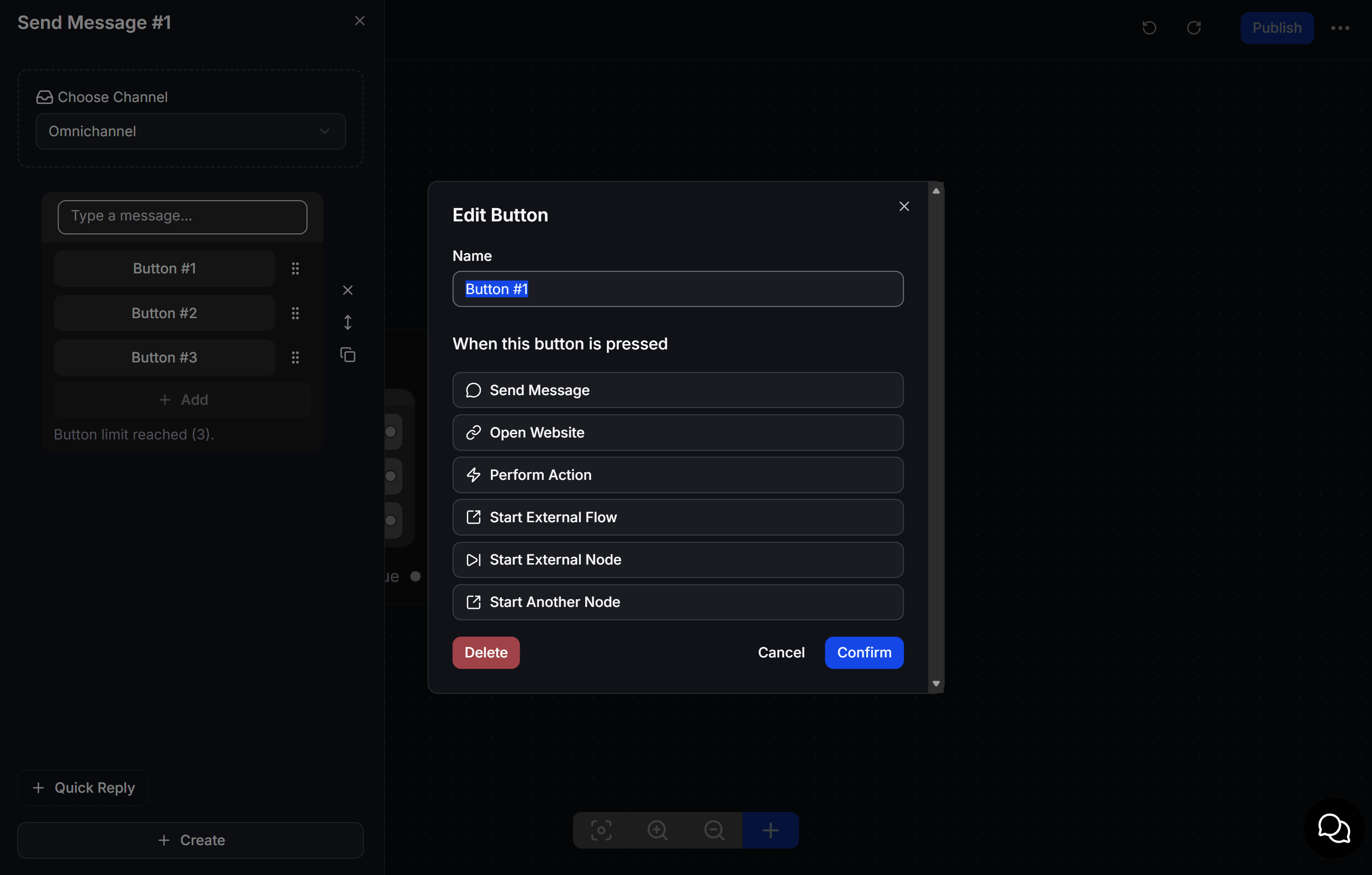 Chatbotx Content Blocks Buttons