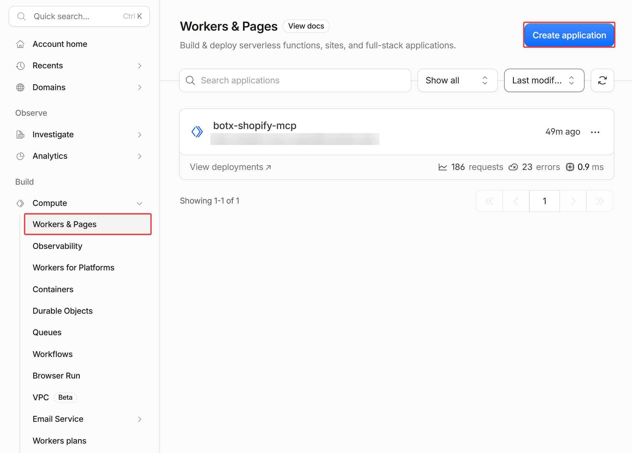 Navigate To Workers And Pages In Cloudflare