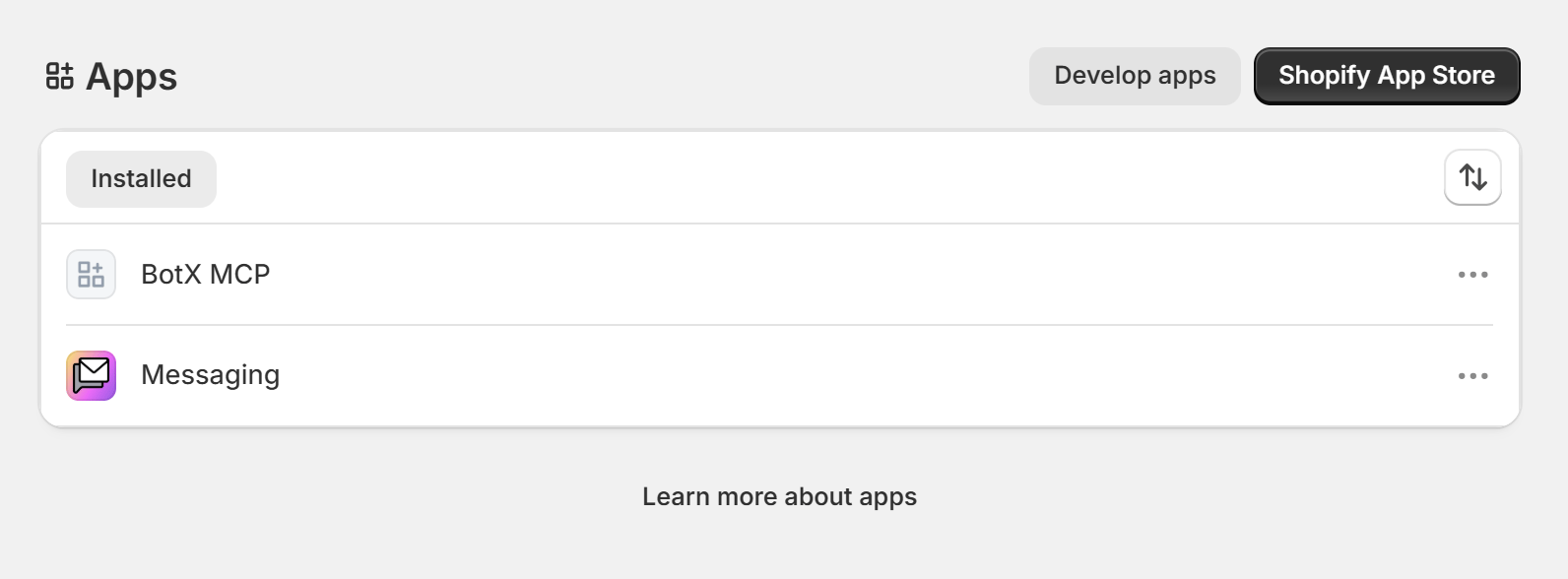 App Successfully Installed In Shopify