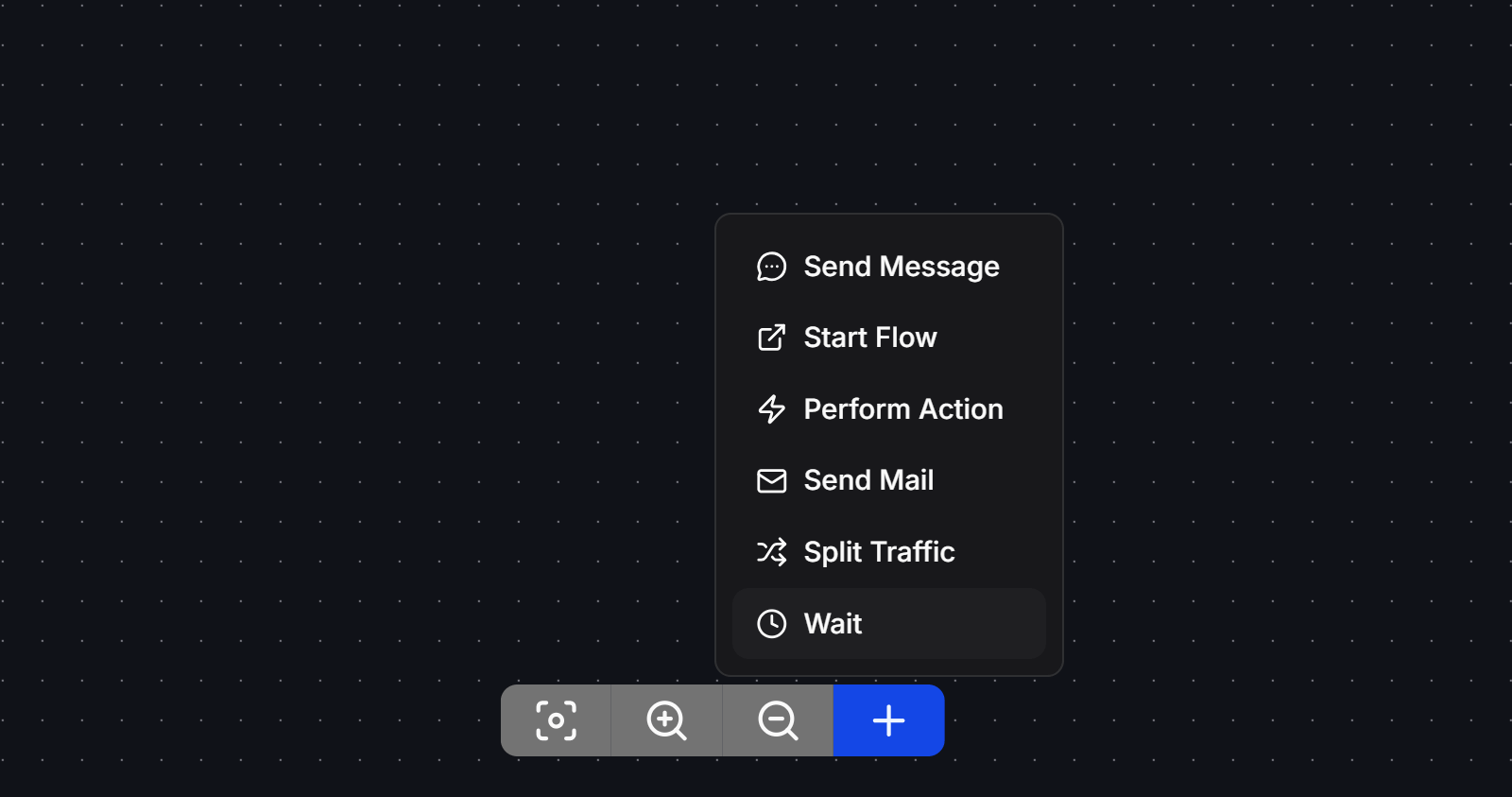 Flow Builder Add Wait Node