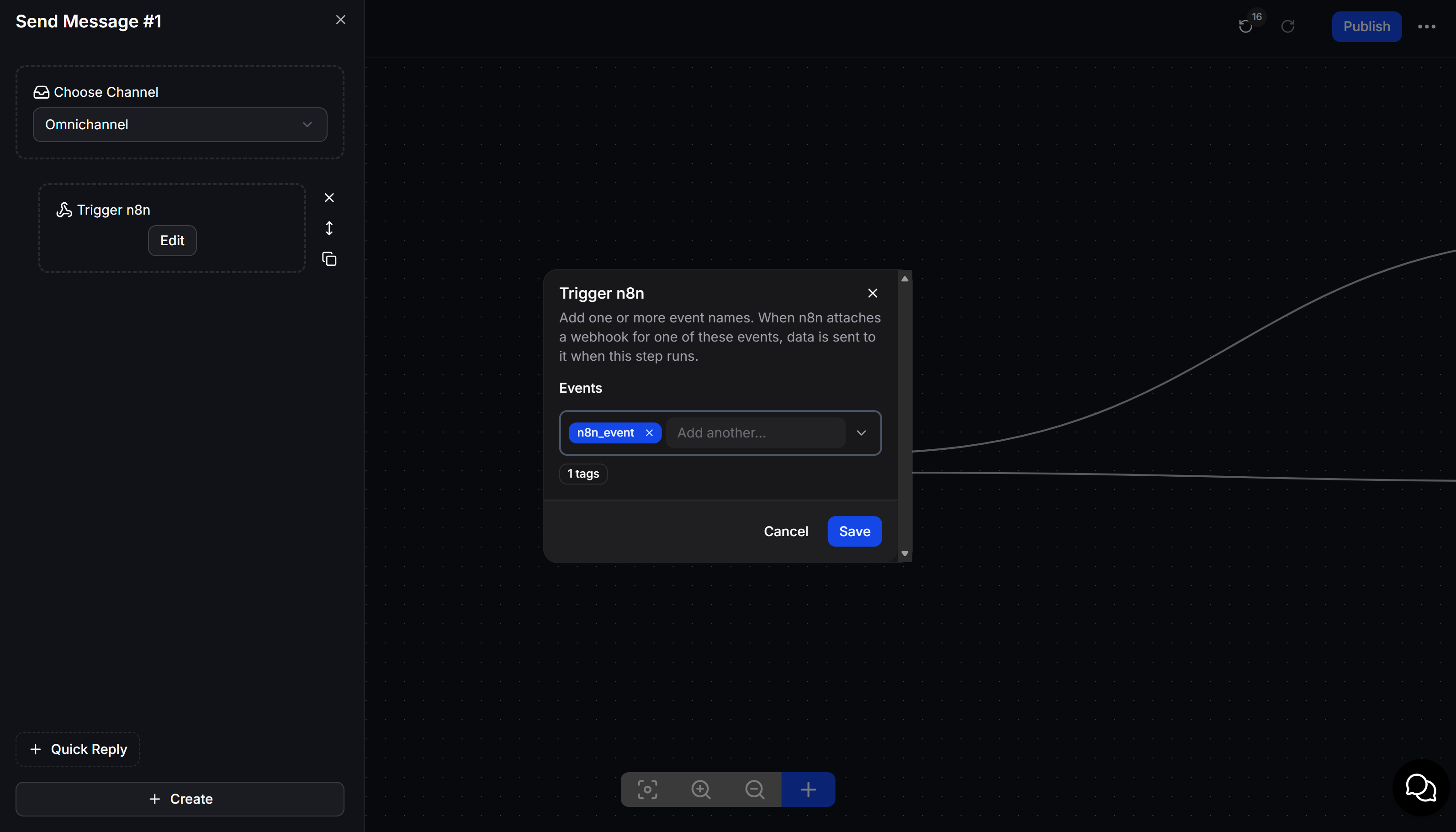 Match the Trigger n8n event name with the n8n workflow