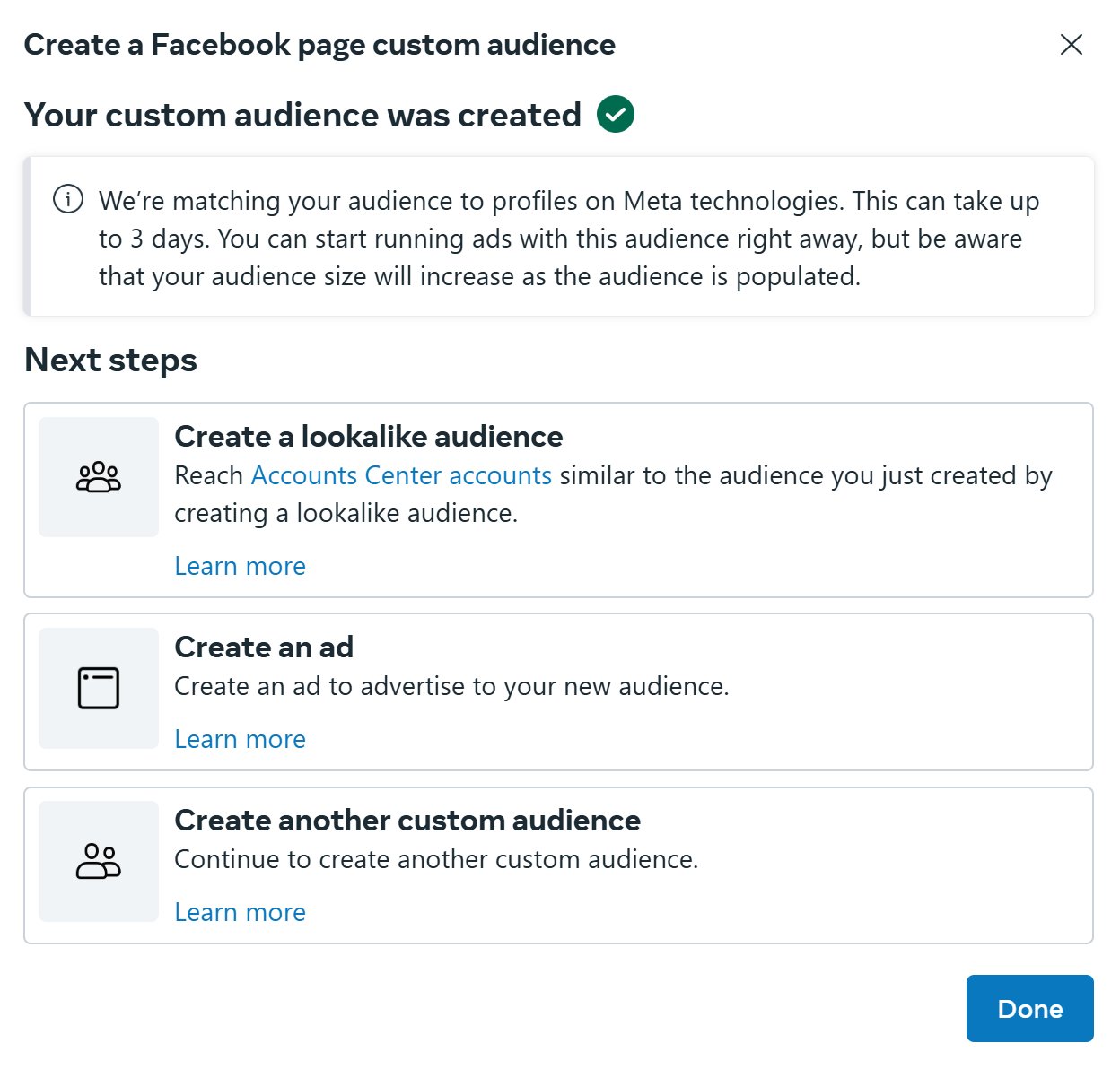 Facebook Ads Custom Audience Setup
