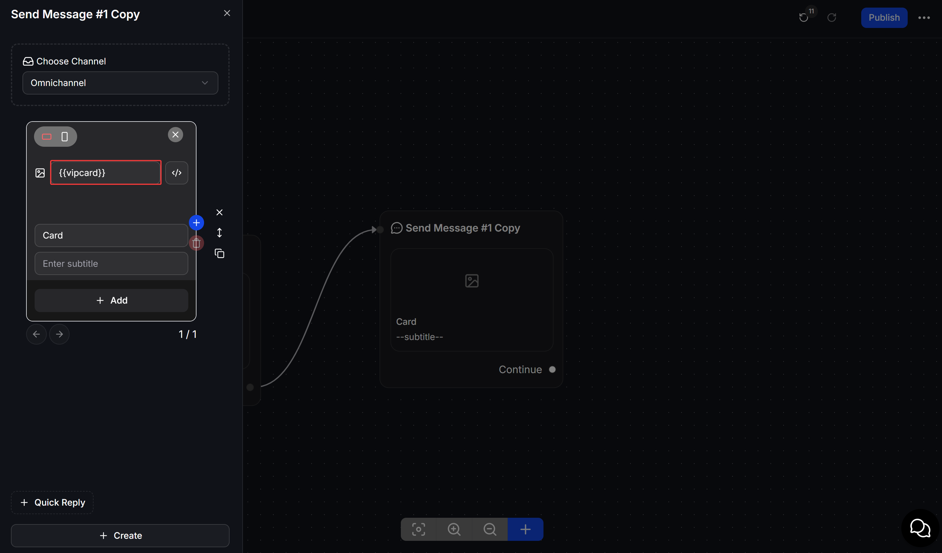 Dynamic Image Flow Custom Field