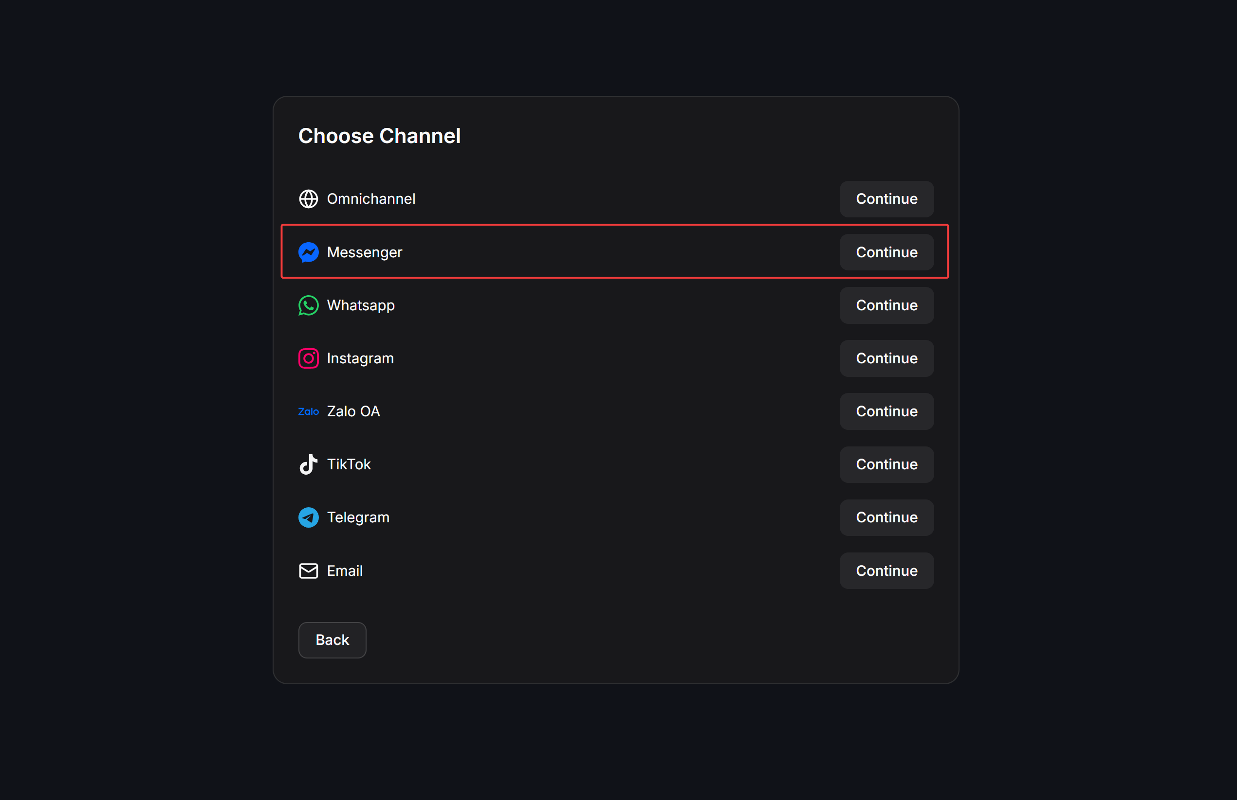 Create Messenger Broadcast