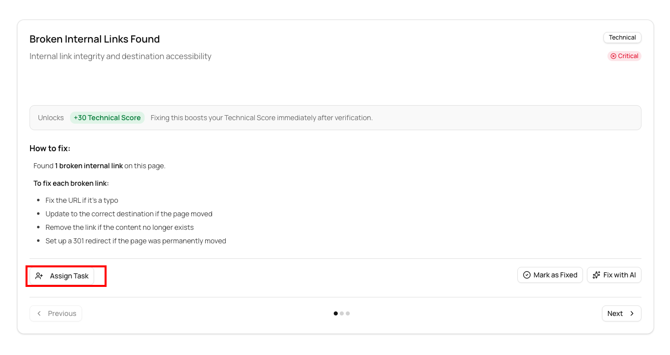 Issue Example