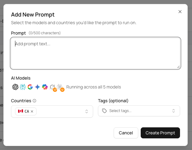 Single Prompt