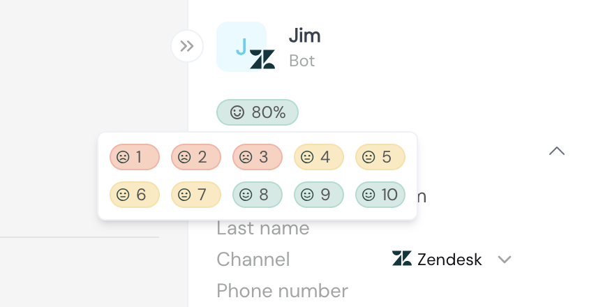 AICSAT score override