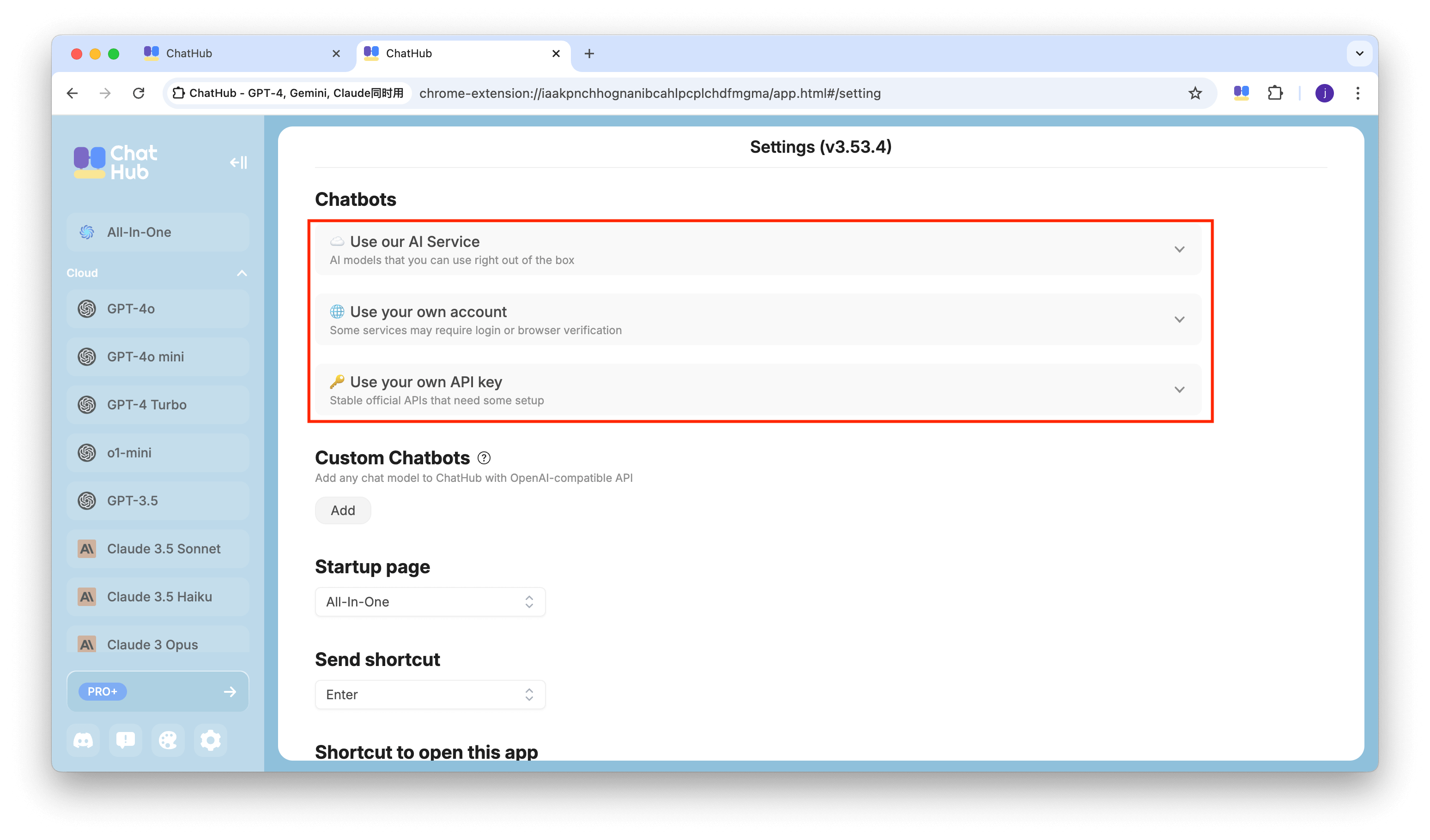 Browser Extension - ChatHub Learning Center
