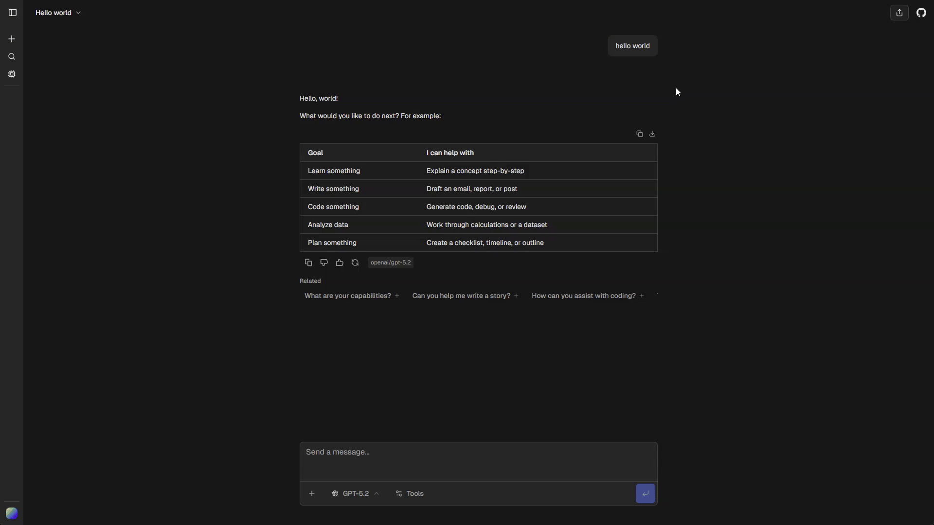 Navigating between conversation branches