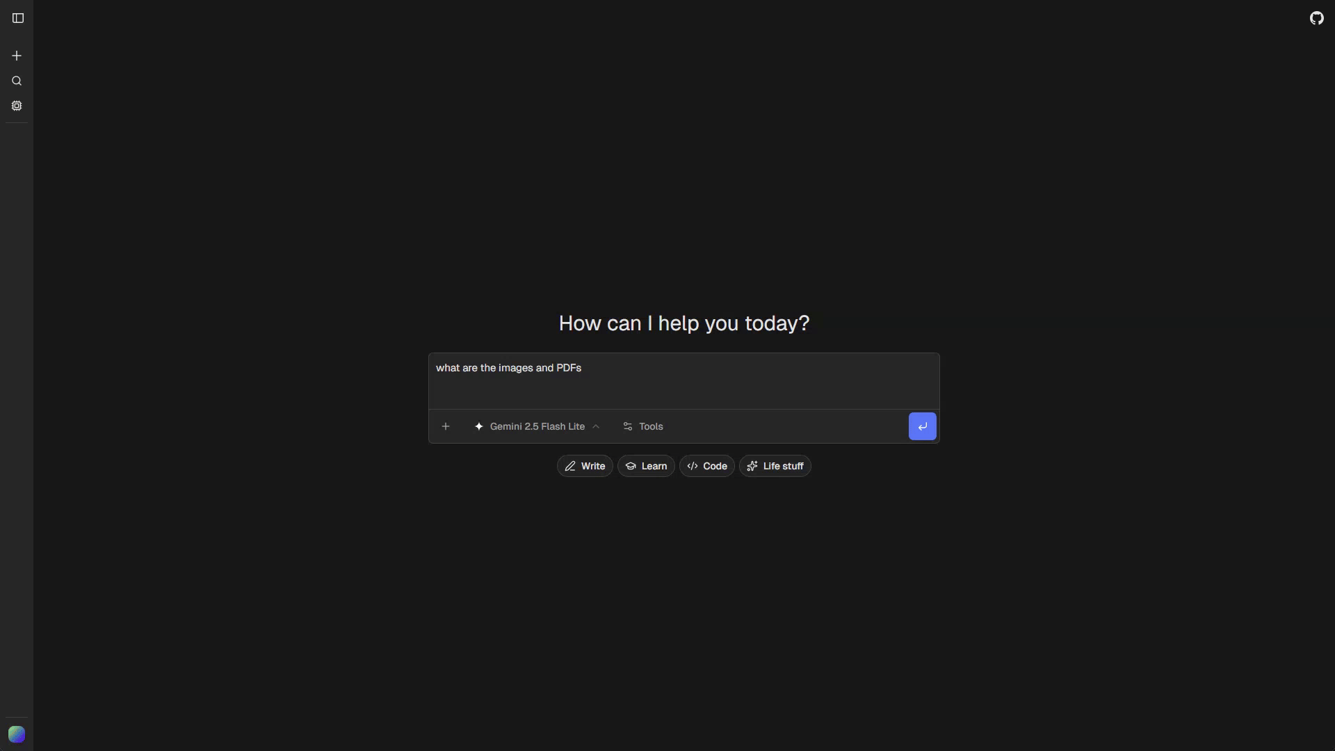 Uploading file attachments to a conversation