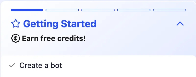 Done Create A Bot