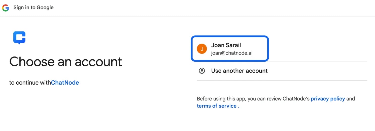 Gdrive Connect Choose