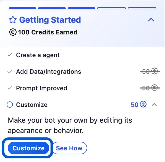 Customize Agent