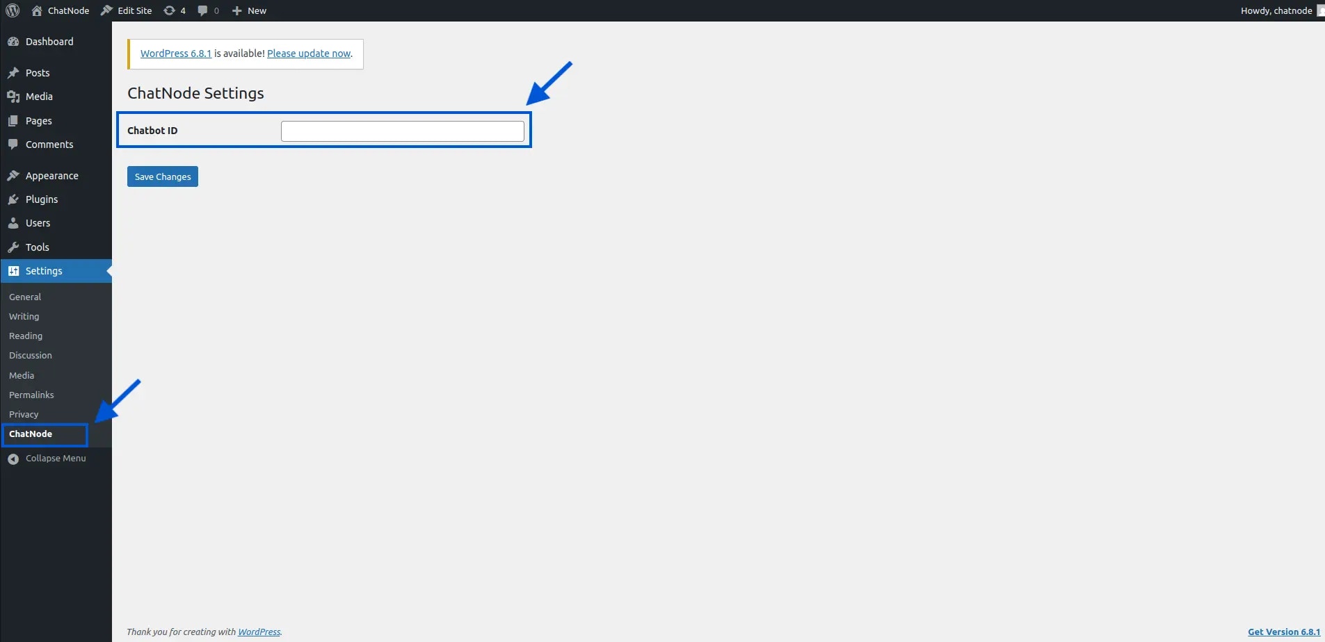 Locate Chatnode