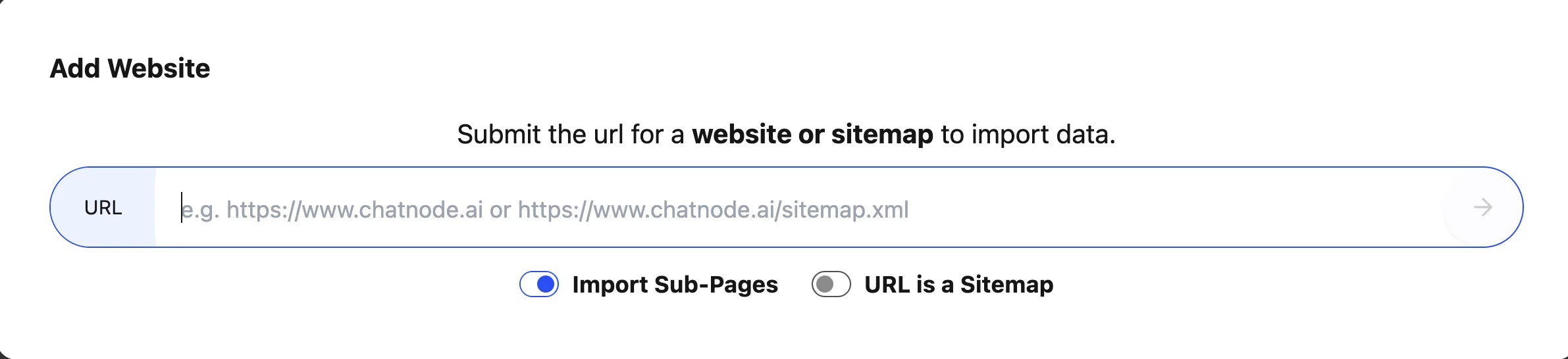 Add Url
