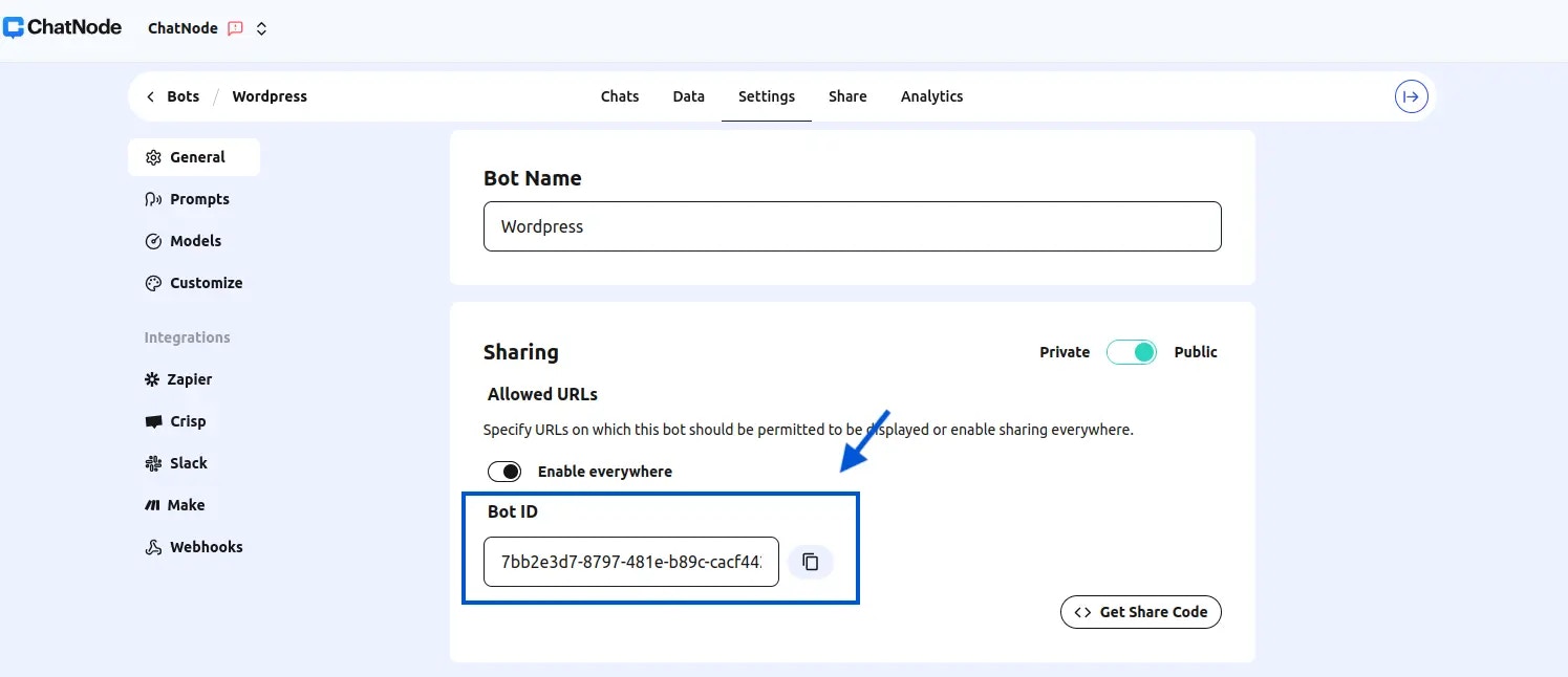 Bot Id