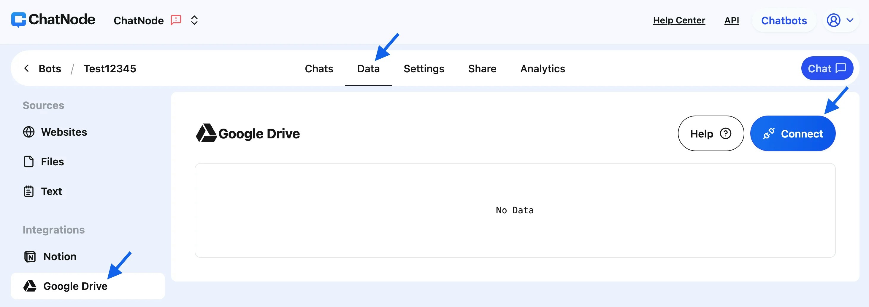 Connect Google Drive