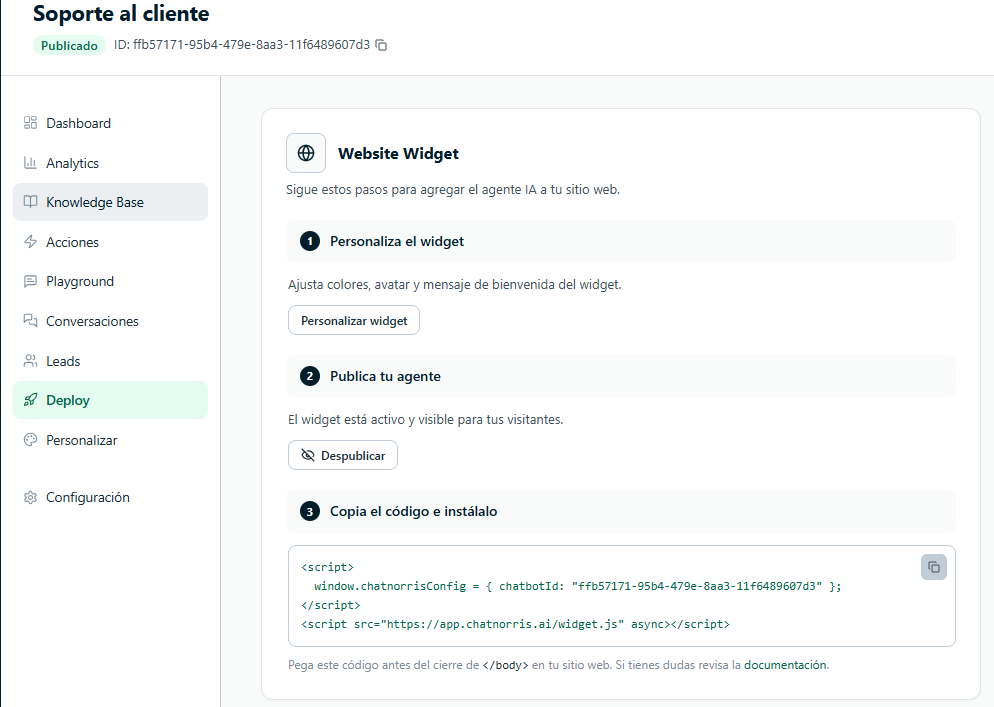 Chatbot HTML