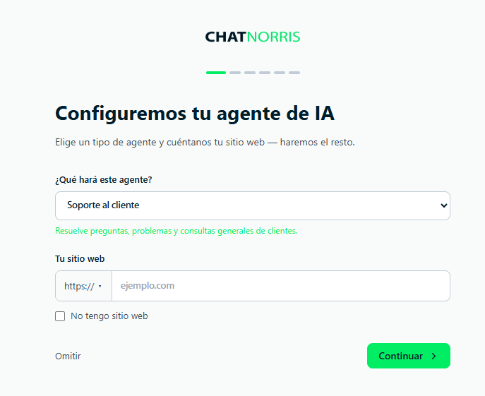 Creacion Chatbot