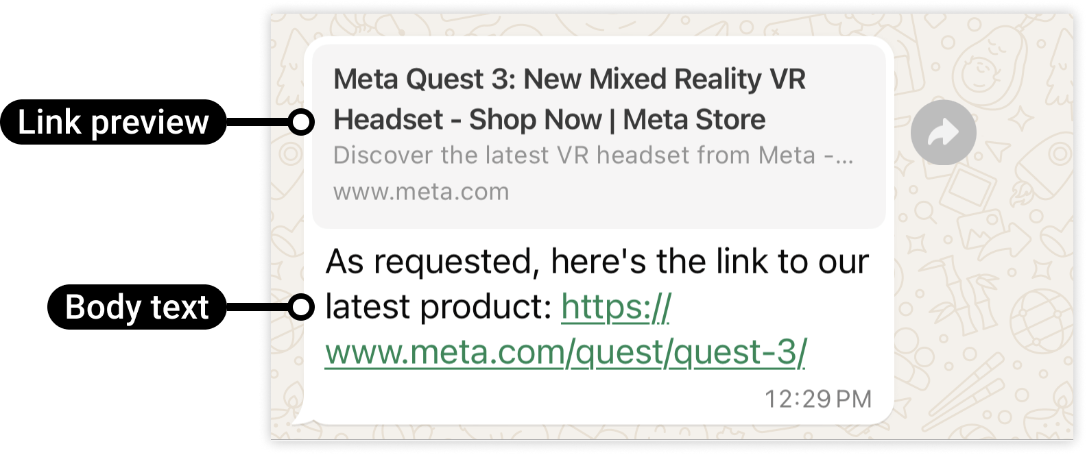 Link preview example