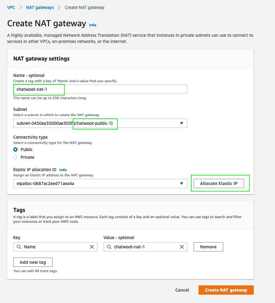 AWS Chatwoot deployment guide - Chatwoot Developer Docs