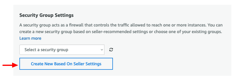 Create Security Group