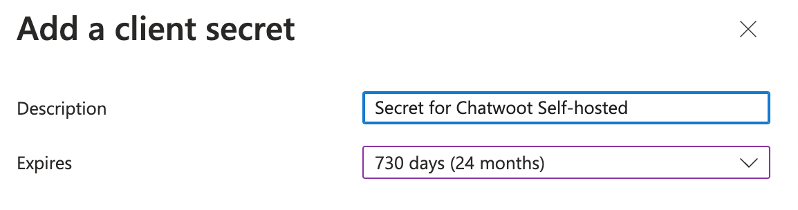 Outlook & Microsoft 365 Email - Chatwoot Developer Docs