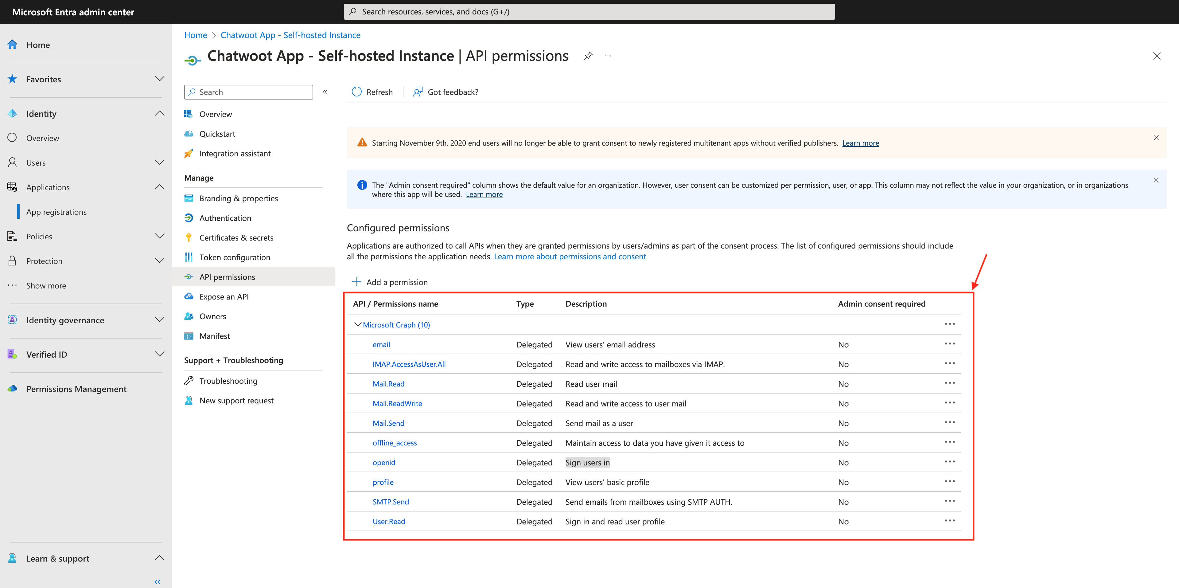 Outlook & Microsoft 365 Email - Chatwoot Developer Docs