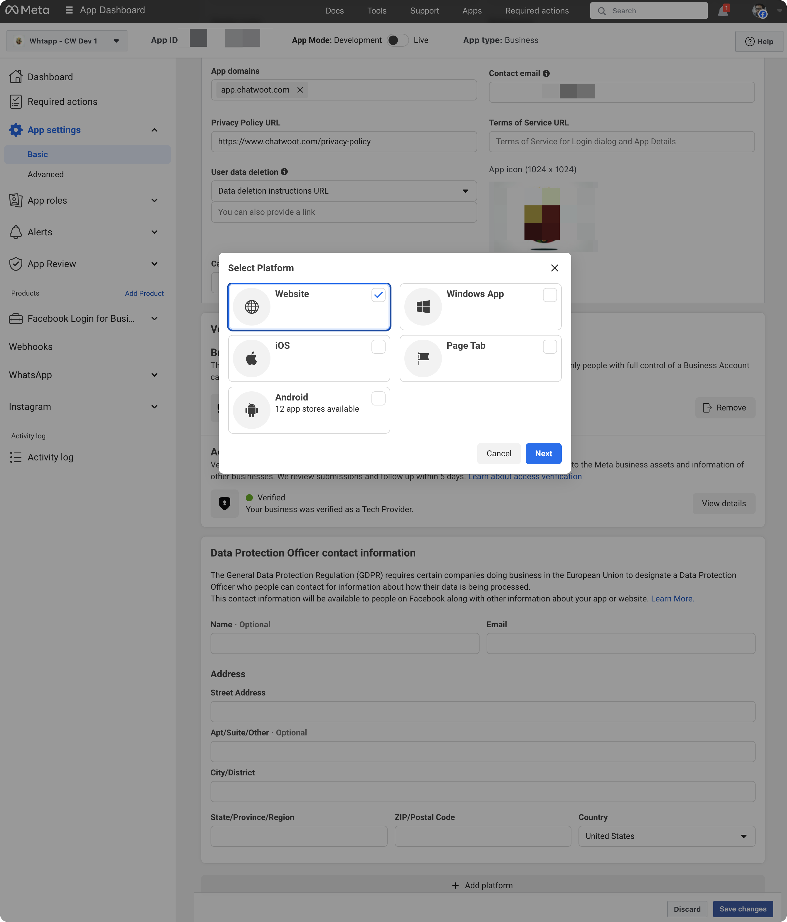 Add platform